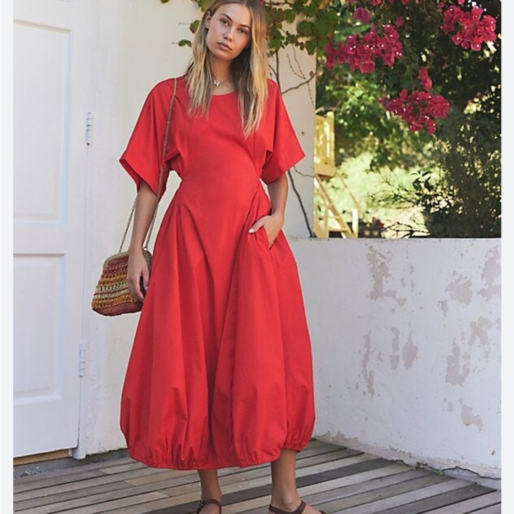 Free People Carmen Tee Midi Dress